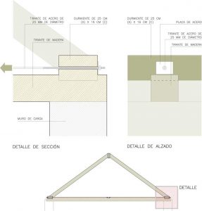 Pedro Salmerón | Actuación en estructuras de cubiertas de madera